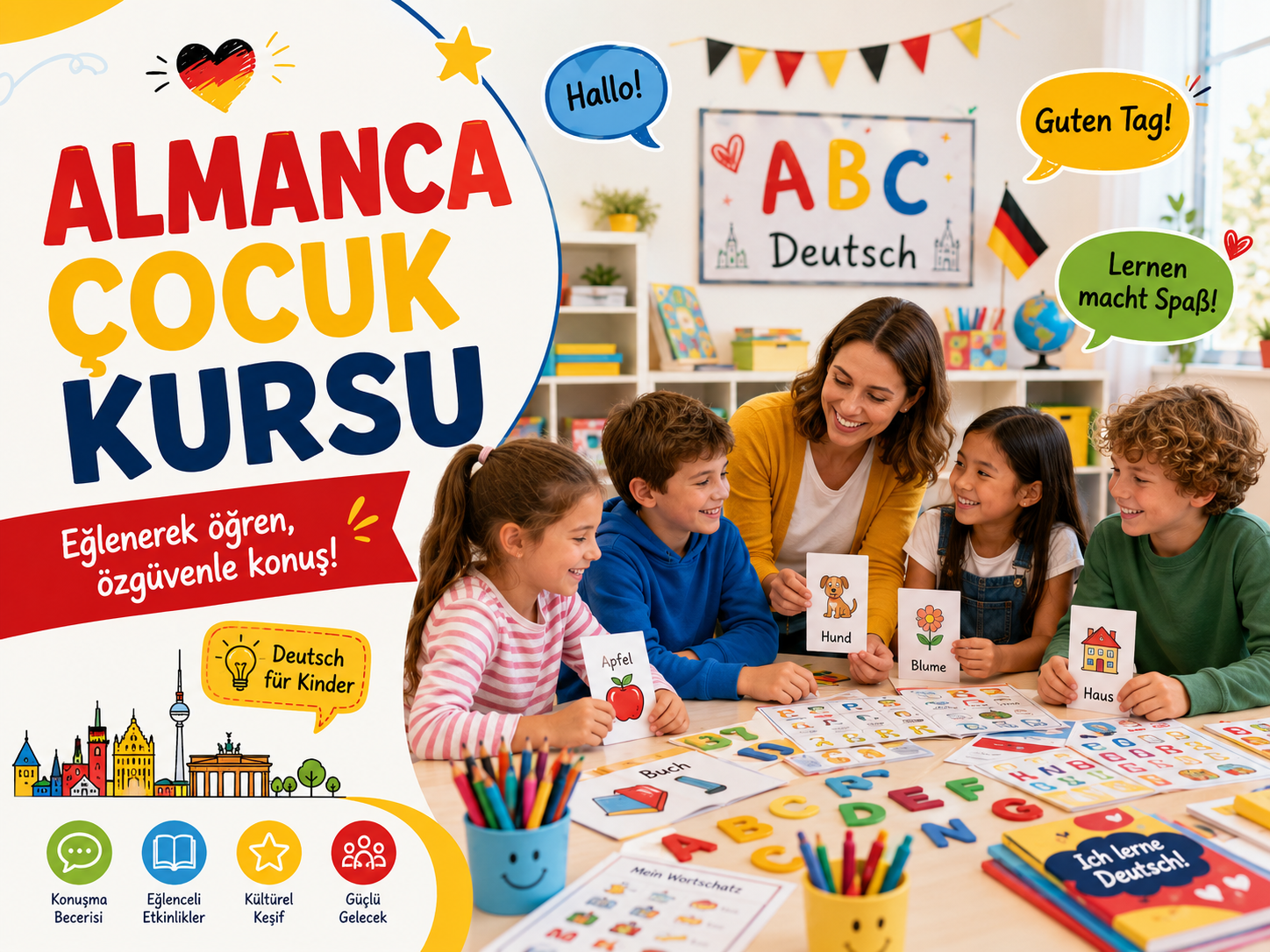 Malatya Almanca çocuk kursu