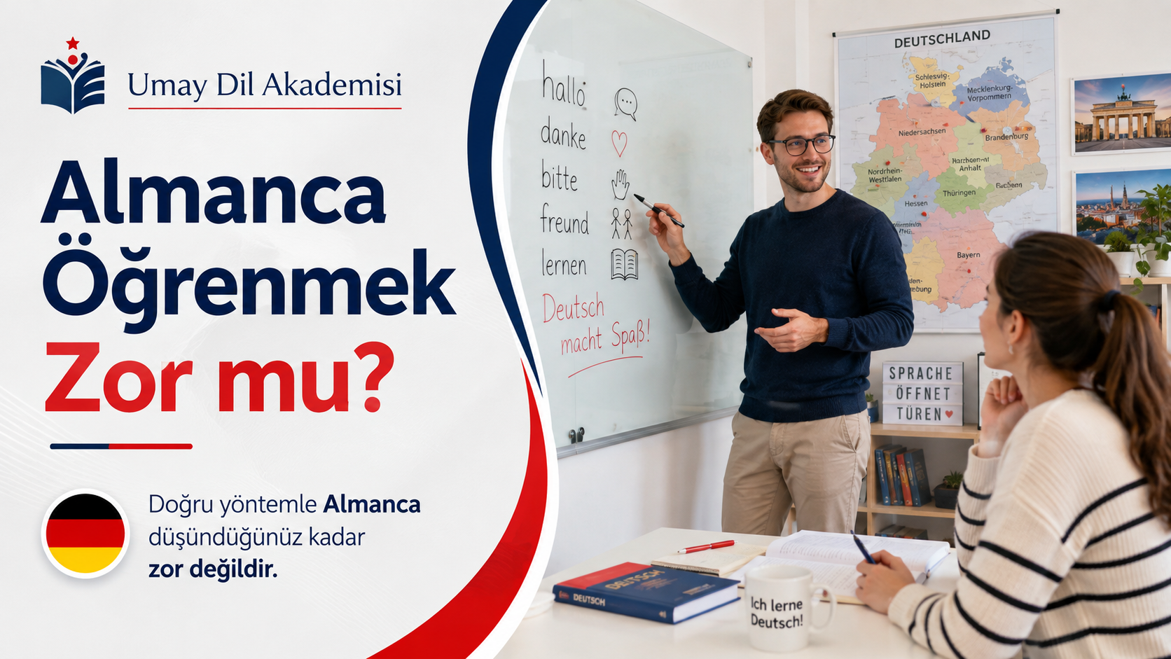 Almanca öğrenmek zor mu=